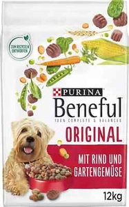 Beneful Original Hundefutter trocken, mit Rind und Gartengemüse, 1er Pack(12 kg) - Bild 1 von 9