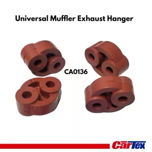 4Pack Heavy Duty Rubber Exhaust Tail Pipe Mount Bracket Hanger Bushing Insulator - Picture 1 of 3