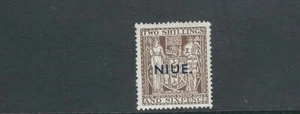 NIUE 1941-45 overprint on NZ ARMS issue (Scott 86 nz and star) F/VF MH zy - Picture 1 of 1