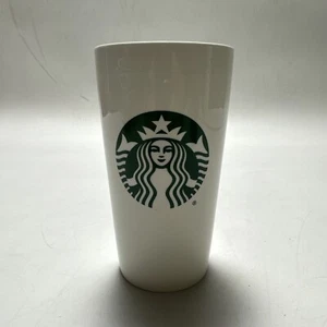 Taza de café Starbucks 2021 blanca con logotipo de Starbucks 12 oz - Imagen 1 de 6