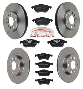Discos de freno Opel Sintra pastillas de freno DELANTERAS + TRASERAS - Imagen 1 de 4