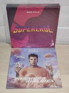 LOTTO 2 FEDEZ + EMIS KILLA - BOX COFANETTI CD - Picture 1 of 2