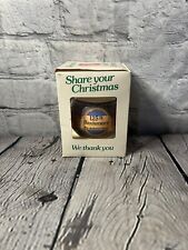 Vintage The Salvation Army Christmas Ornament - Bulb - 125th anniversary 1990