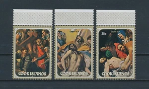 Islas Cook 378-80 montadas sin montar o nunca montada, pinturas de Pascua, 1974 - Imagen 1 de 1