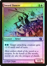 Sword Dancer FOIL 8th Edition NM White Uncommon MAGIC GATHERING CARD ABUGames