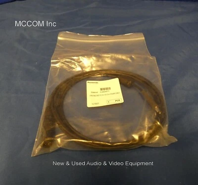 Panasonic CAE4T1 4-pin Male XLR to 3mm X 6.3mm Power Cable New - Image 1 of 4