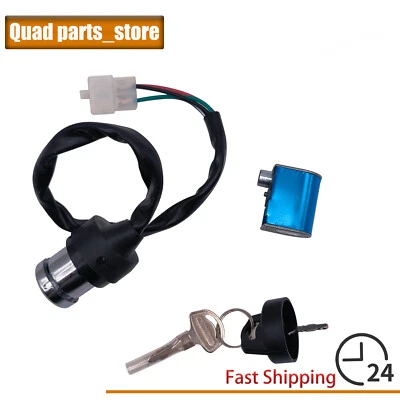 Interruptor de encendido CF500 bloqueo con llave para CFMOTO 500cc ATV QUAD 9010-010000 EE. UU. Foto 1 de 4