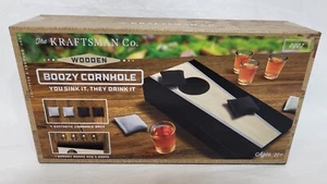 Neu Kraftsman Holz Alkohol Mini Cornhole Tischplatte Spiel - Bild 1 von 4