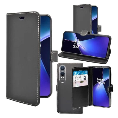 For OnePlus Nord CE4 Lite Phone Case Wallet Flip PU Leather In Various Colours - Image 1 of 4