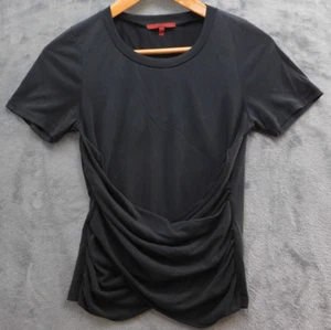 Red by BKE Suplice Wrap T Shirt Women's XS Black - Picture 1 of 12