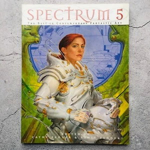 Spectrum 5 The Best in Contemporary Fantastic Art Paperback Book 1998 - Foto 1 di 14