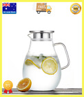 Penguin Style Glass Teapot With New Designed Cover Water Boiling Kettle 1900Ml