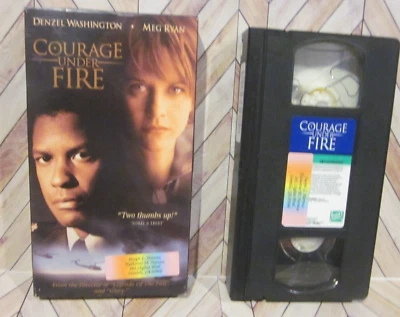 Courage Under Fire (VHS 1998) Denzel Washington, Meg Ryan, Matt Damon - Image 1 of 4