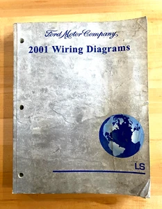 2001 Ford Lincoln LS OEM Wiring Diagrams - Foto 1 di 2