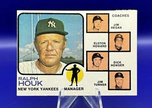 1973 Topps Ralph Houk #116 Yankees de Nueva York - Imagen 1 de 2
