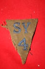 BRITISH ARMY WWII HOME GUARD CLOTH PATCH BADGE HOME FRONT SY 4