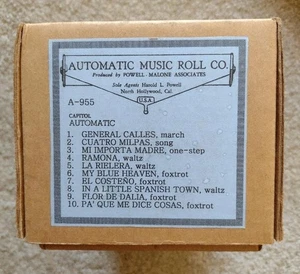 Nickelodeon A-Roll A-955 Recut Capitol Automatic - Picture 1 of 1