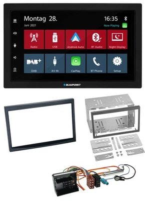 Blaupunkt MP3 Bluetooth DAB 2DIN USB Autoradio für Peugeot 207 307 Expert Partne - Bild 1 von 4