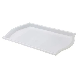 2 x IKEA SMULA Tray Angled Edges Transparent Receptacle For Serving Food 52x35cm - Picture 1 of 4