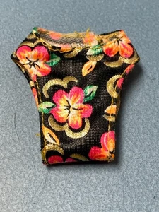 Vintage 1994 Mattel Barbie Puppe Tropical Splash schwarz Blumen Bikinihose #12446 - Bild 1 von 3