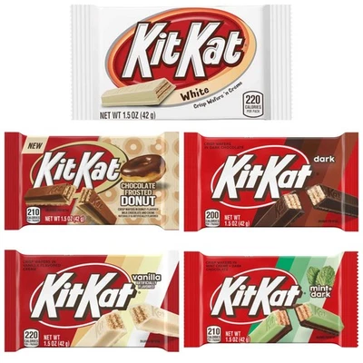 Kit Kat Candy Bar LIMITED EDITION Flavors - Pick One Pack, Hershey Chocolate Co - Image 1 of 4