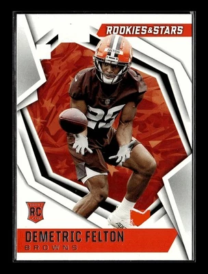 2021 Panini Rookies & Stars - Rookies Demetric Felton #191 (RC) - Image 1 of 2