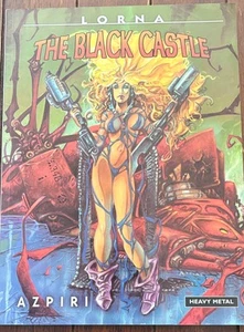 HEAVY METAL MAGAZINE BOOK SPECIAL LORNA THE BLACK CASTLE BY AZPIRI 2008 - Foto 1 di 2