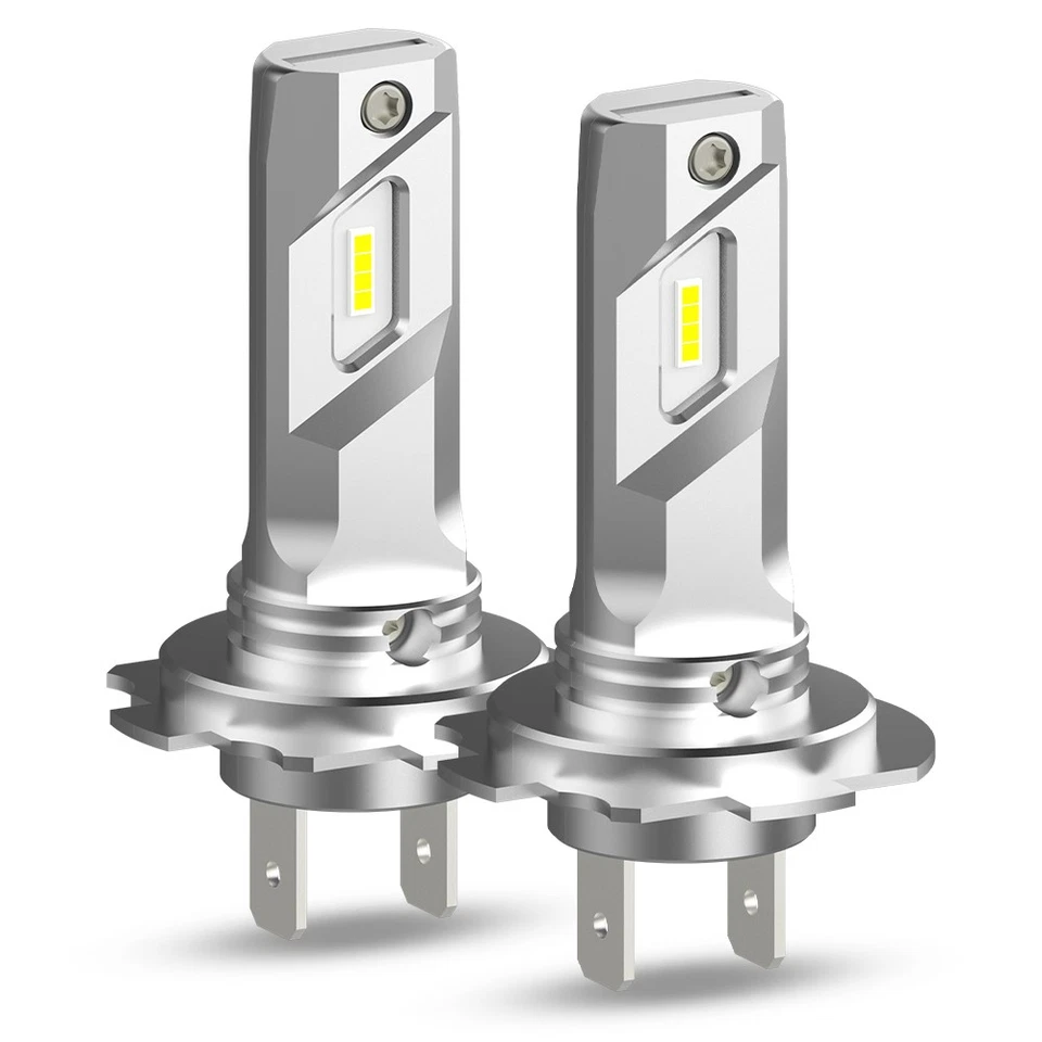 2x Kit de bombilla de haz alto bajo LED H7 6500K blanco 100W 20000LM luz antiniebla Foto 1 de 4