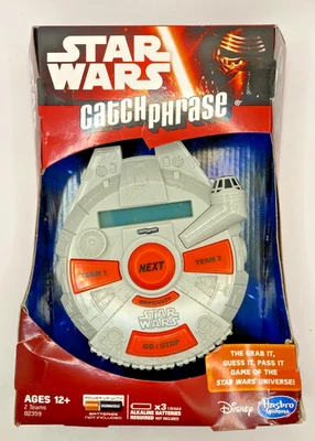Hasbro Gaming Disney Star Wars Tratch Phrase Juego Electrónico Portátil Foto 1 de 4