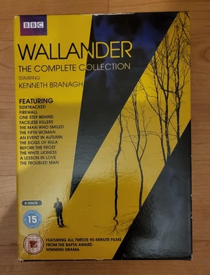 WALLANDER THE COMPLETE COLLECTION DVD KENNETH BRANAGH UK REGION 2 - Image 1 of 4
