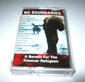 No Boundaries - A Benefit For The Kosovar Refugees - Cassette Tape - VGC - Picture 1 of 3