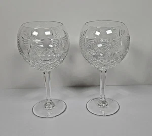 Set 2 Calici Waterford Millennium Peace 8" Palloncino Tostatura Vino o Acqua - Foto 1 di 3