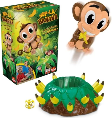 Goliath - Hop La Banana - Jeux de Société pour Enfants dès 4 Ans - Jeux d'Action - Photo 1/4