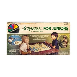 Selchow & Righter Boardgame Scrabble for Juniors (5th Ed) Box Fair+ - Picture 1 of 2