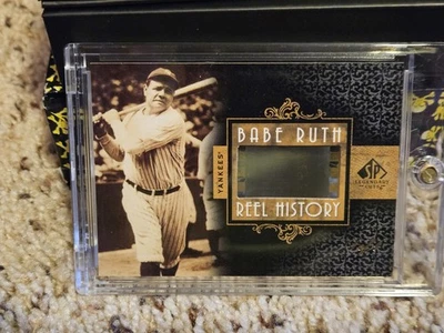 Carrete Upper Deck SP 2007 Legendary Cuts Babe Ruth carrete historia reliquia 1/1 RHFF-BR Foto 1 de 4