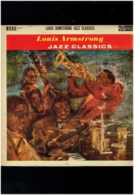 LOUIS ARMSTRONG JAZZ CLASSICS VINYL  ALBUM ACE OF HEARTS - Imagem 1 de 2