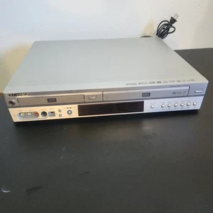 Go Video DVD VCR Recorder Player VR5940 Silver Tested Works NO REMOTE - Picture 1 of 14