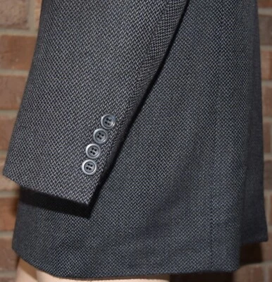 Blazer Stafford Para Hombres 44R Azul Ejecutivo Lana de Cordero Cachemira 3 Botones Abrigo Deportivo Foto 1 de 4