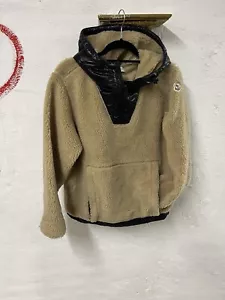 Moncler Teddy Fleece Jacke M Neuwertig Damen Fleecejacke Selten Beige Hoodie - Bild 1 von 13