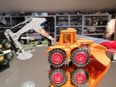 Matchbox 1/43 K5 MUIR HILL Tractor & Trailer Made in UK modello del 1970, no box - Immagine 1 di 4