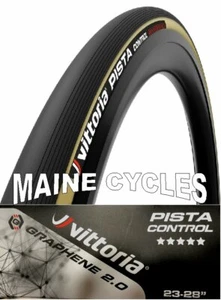 Vittoria Pista Control tubular G 2.0 700 x 23 black / gum side walls - Picture 1 of 1