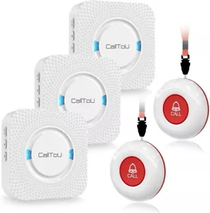 Wireless Caregiver Pager Call Button Call Bell Medical Alert System for …… - Picture 1 of 8