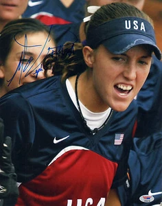 MONICA ABBOTT SIGNED AUTO'D 11X14 PHOTO PSA/DNA TENNESSEE VOLS USA SOFTBALL - Picture 1 of 1