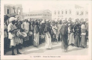 PC Baile DJIBOUTI Mujer Años 1910 - Imagen 1 de 2