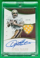 2015 Panini Immaculate Collegiate Doug Flutie Signature Patches Auto /49