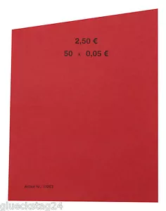 5 Cent 0,05 EURO Handrollpapier EUR Münzen Klein- Hartgeld Aufbewahrung Rollen - Bild 1 von 2