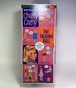 NOS Mattel’s Chatty Cathy 19 in bambola 1999 scatola originale documenti nuovo con scatola *funzionante* - Foto 1 di 12