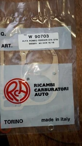 6er Set neue Ferrari 275, 365 Weber 40DCN Top Cover Dichtungen. - Bild 1 von 2