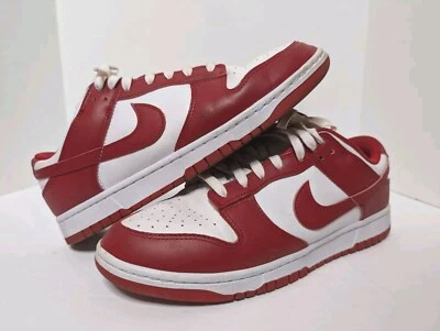 Nike Dunk Low Retro USC Blanco Gimnasio Rojo Amarillo DD1391-602 Talla 10.5 Foto 1 de 4