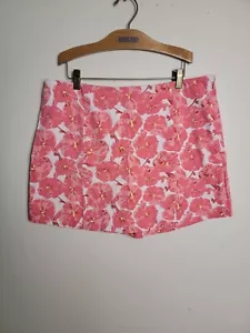 Skort floreale rosa Style & Co taglia 14 donna - Foto 1 di 3